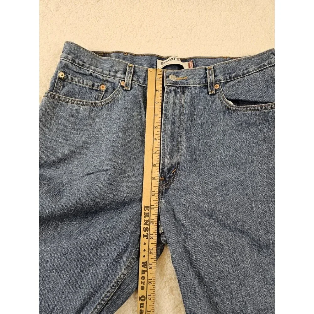 Vintage Levi's 550 Jeans Mens 38x32 Relaxed Fit‎ Medium Wash Blue Preppy Y2K Dad